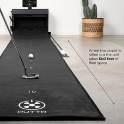 PUTTR Smart Putting Green Golf Practice Device