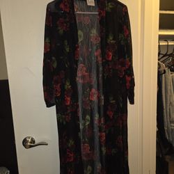 Sheer Maxi Cardigan 