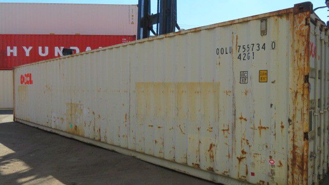 40ft Wind & Water Tight Shipping Containers For Sale 