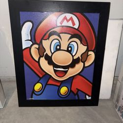 Mario & Luigi Wall Picture