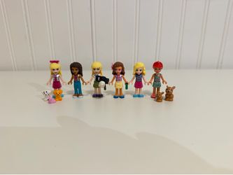 Lego friends mini figures