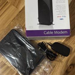 NETGEAR CM500-100NAS (16 x 4) High Speed Cable Modem 680 Mbps Docsis 3.0 Black