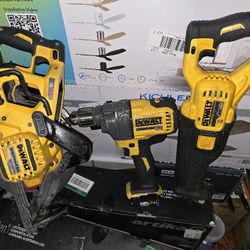 Dewalt  Drill & Sawsow & Circular  Saw  Make Offer All 5 Piece  Flex 