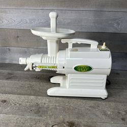 Vintage Green Life GL-2000I Twin Gear Cold Press Masticating Vegetable Juicer