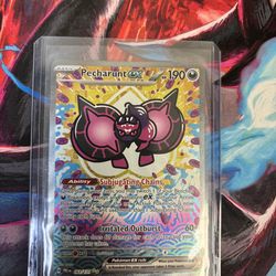 Pecharunt ex 163/131 Special Illustration Rare - Pokemon Prismatic Evolutions