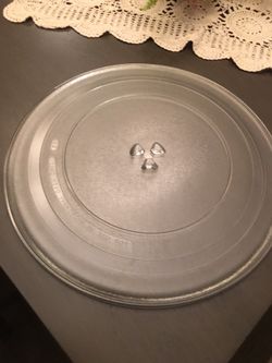 2 Microwave Glass Turntable Plate- 2 Sizes