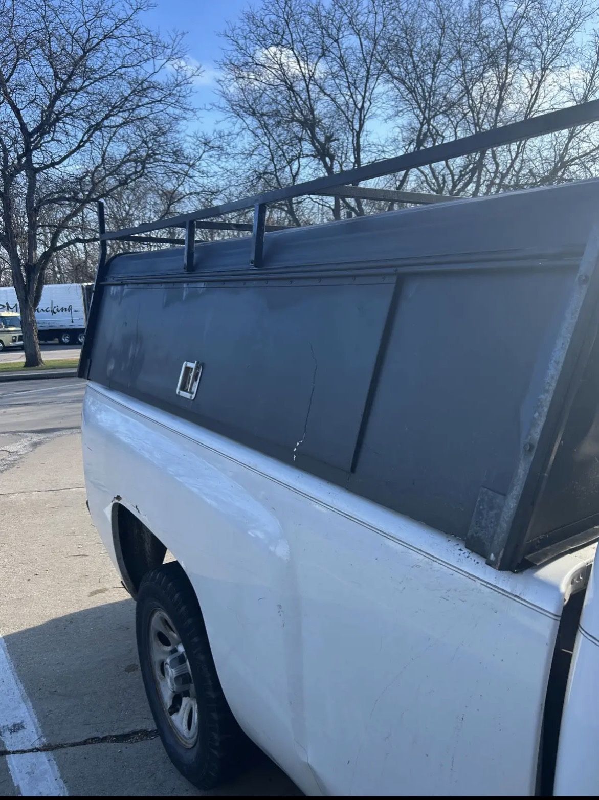 8’ Truck Bed Shell with Ladder Rack