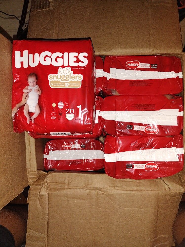 12 Packs Per Case, 20 Diapers Per Pack