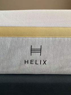 Helix dawn queen mattress. Glaciotex pillow top. Colchon