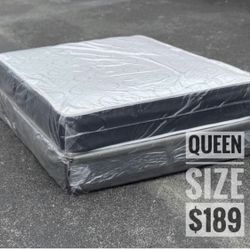Full Size Mattress Set – Medium Comfort – Available Today 🚚