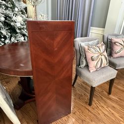 Walnut Dining Table with removable leaf