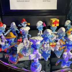 SMURFS Figures Lot McDonalds Happy Meal Toys 2011 Peyo 3” PVC