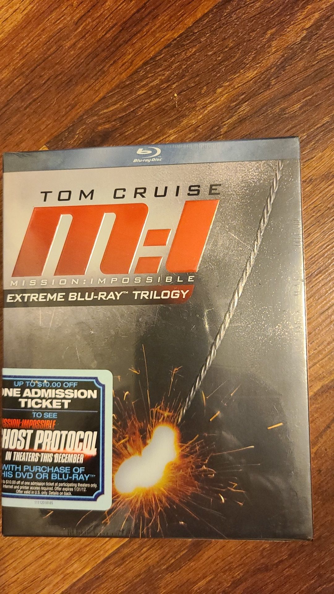 Mission impossible trilogy..Blu Ray