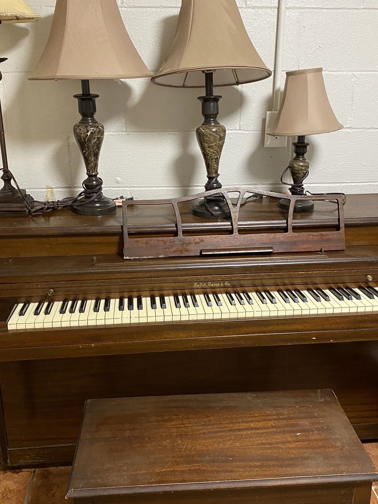 Antique Piano
