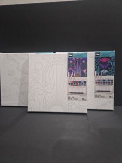 Canvas Painting Kit x3
