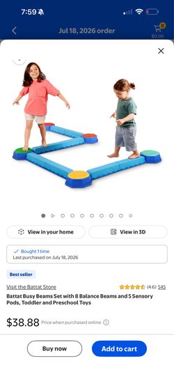 Kids Balance Beam Brand New In Box