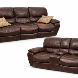 Genuine Leather Couches 