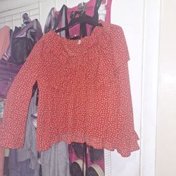 Red Blouse