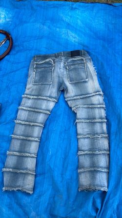 Stacked jeans