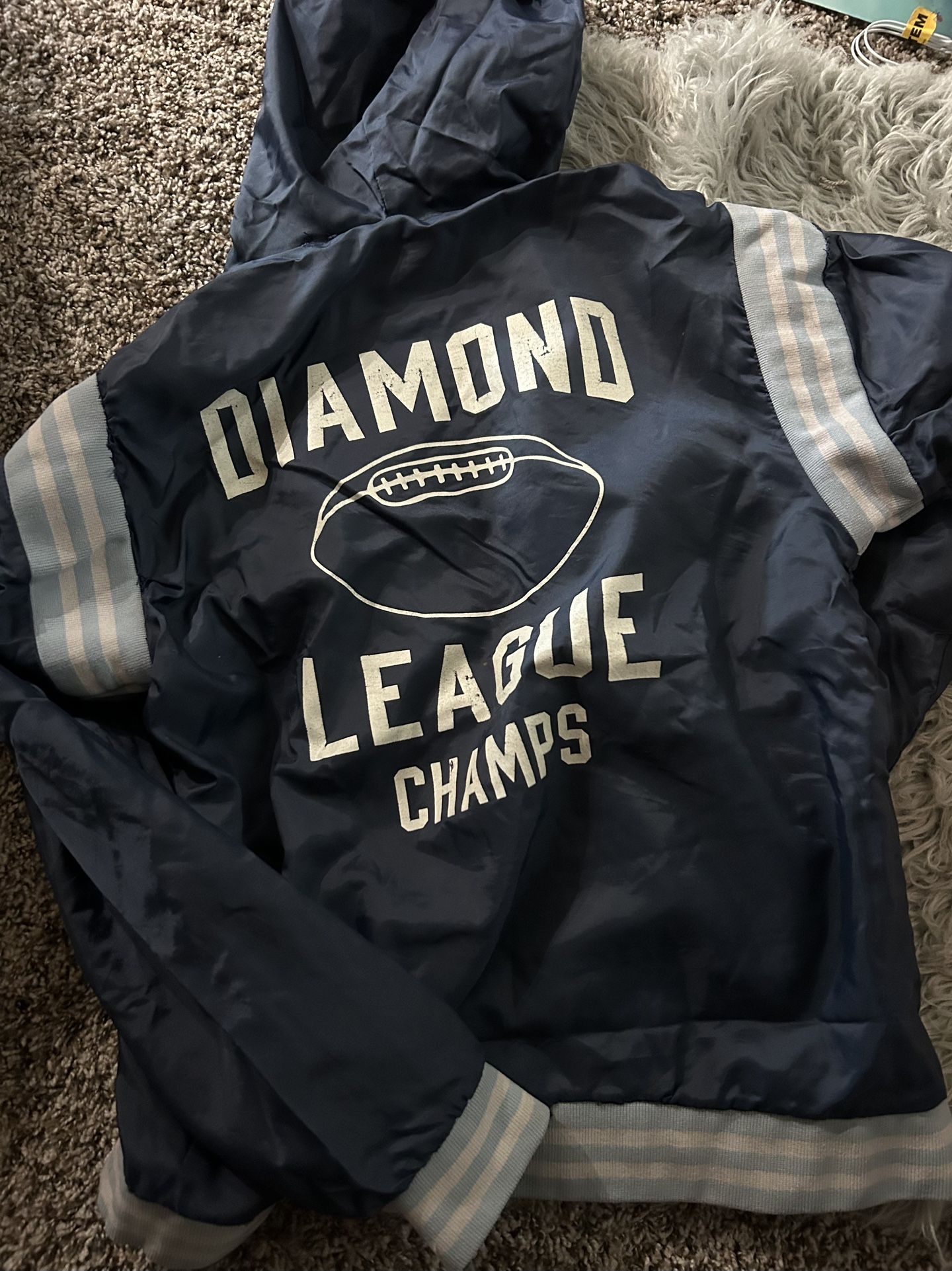 Blue Windbreaker