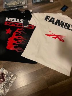 Hellstar, black and white , both size large