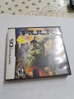 Nintendo DS THE INCREDIBLE HULK