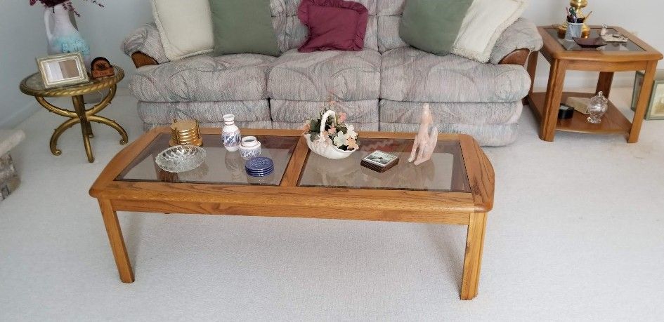 Coffee Table and End Tables