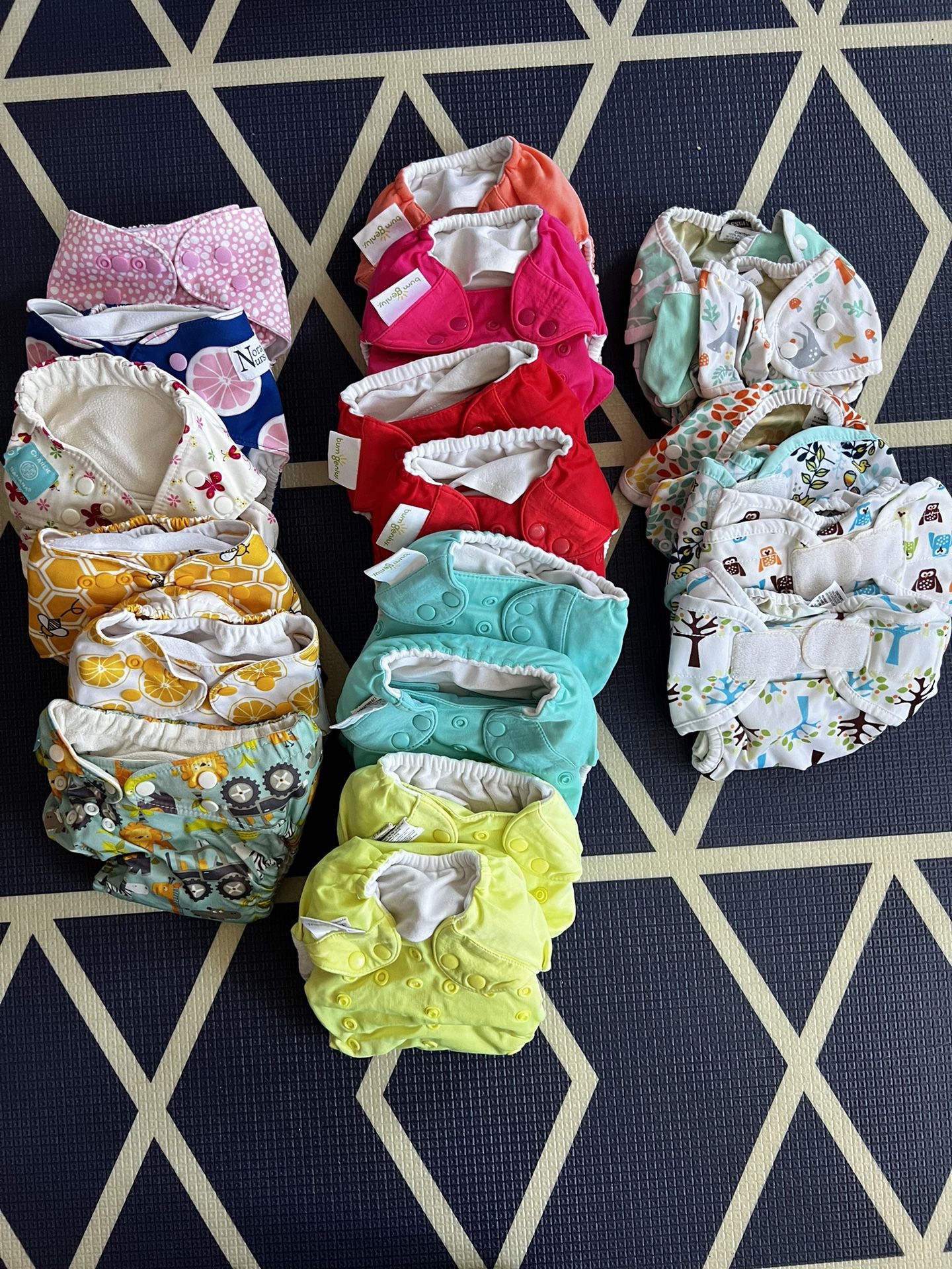 Cloth diapers + inserts