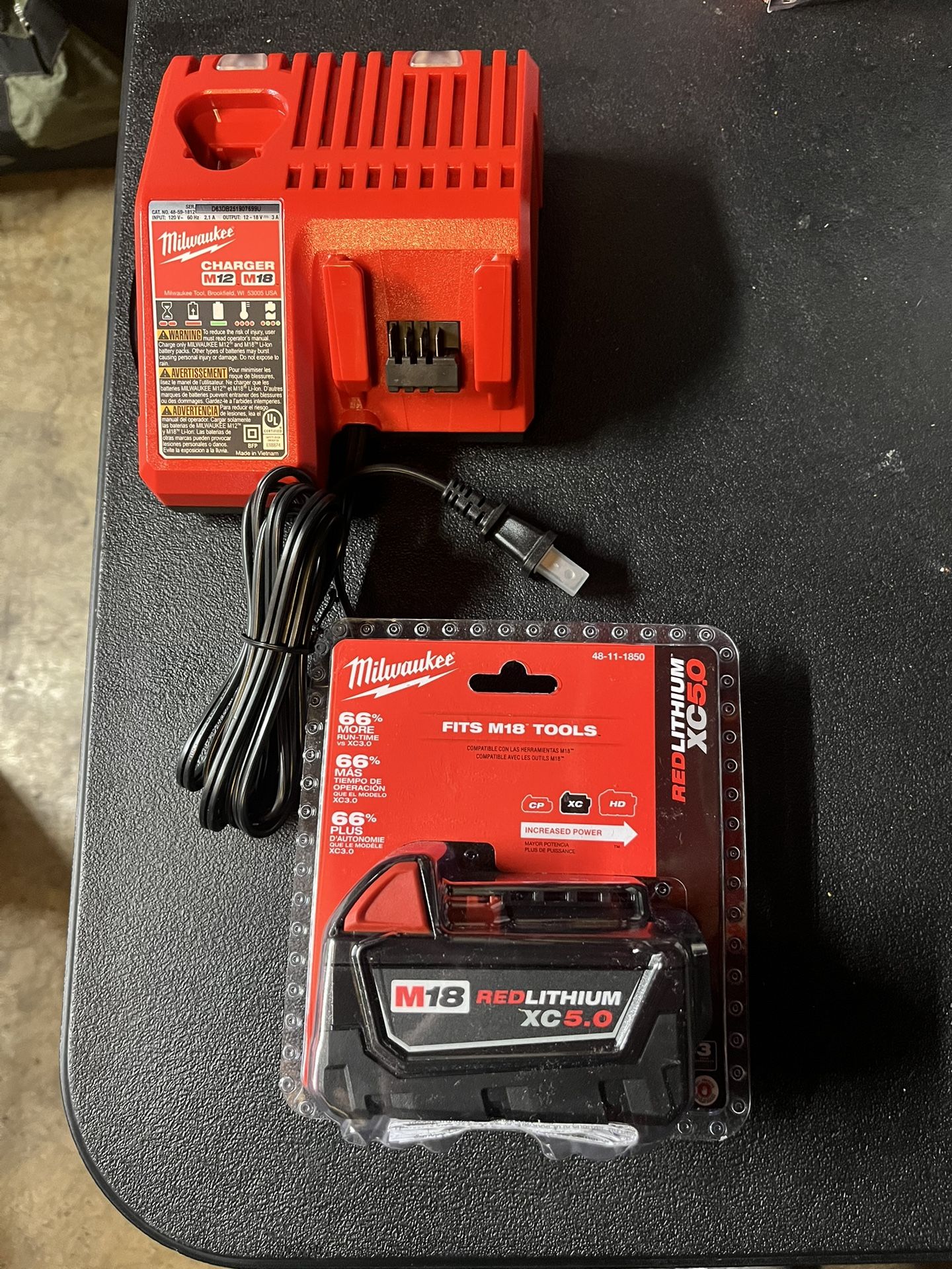 Milwaukee Battery And Charger