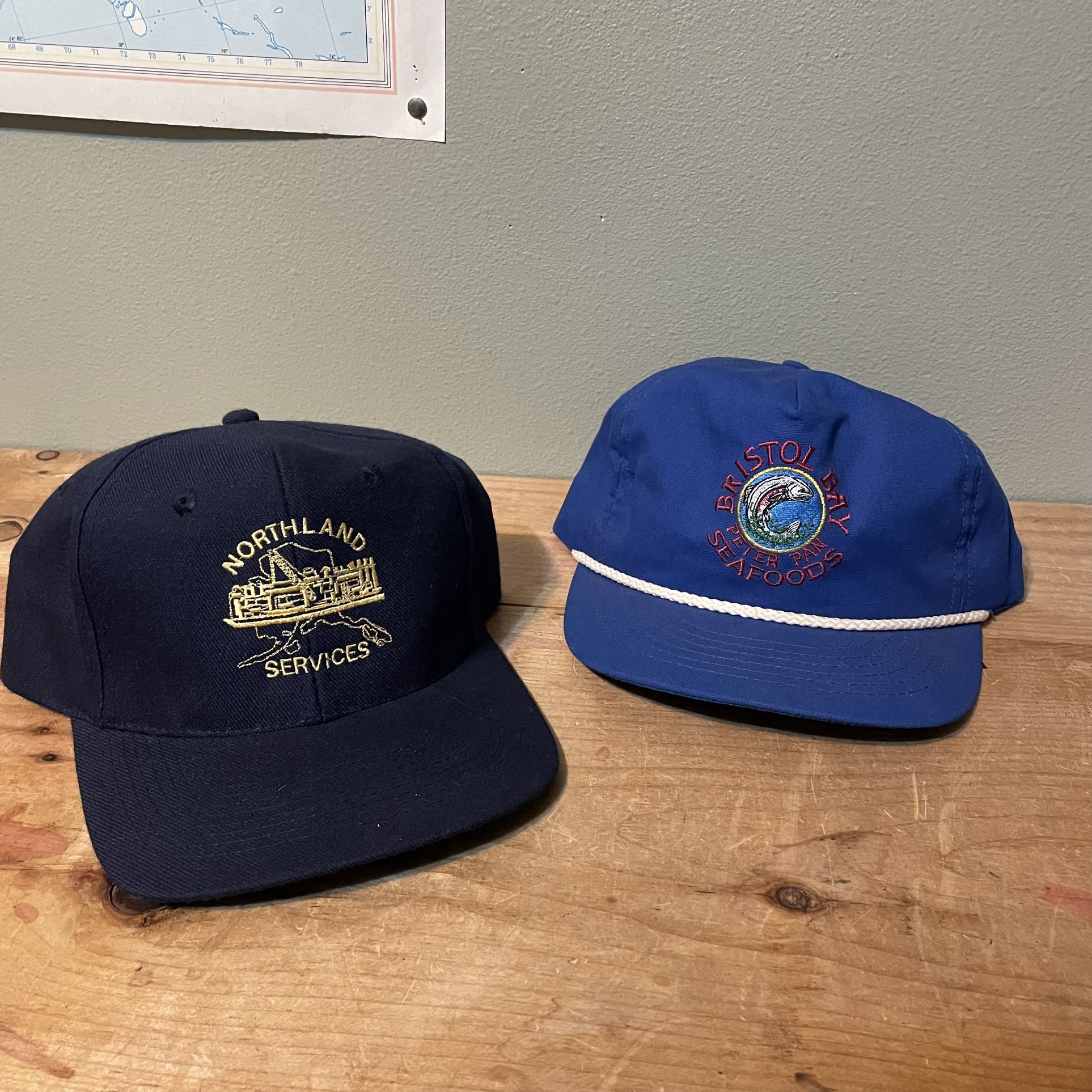 Dead stock Alaska Trucker Caps 6panel Fishing / Oil