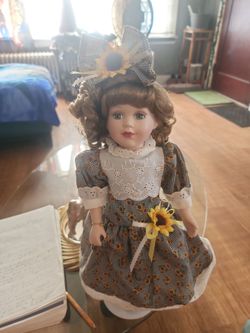 Vintage Porcelain Doll