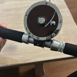 Rod And Reel Ready To Fish