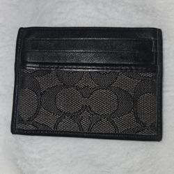 Coach - Signature Jacquard Card Case