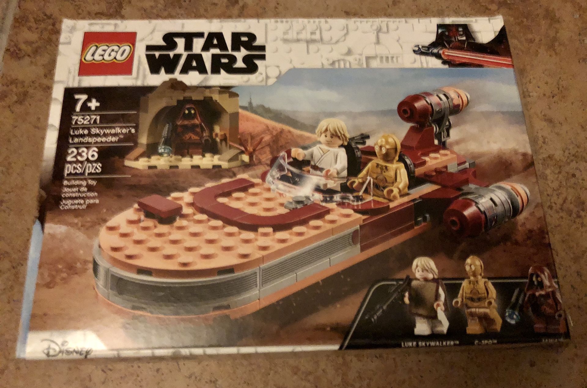 Lego Star Wars Luke Skywalker Landspeeder