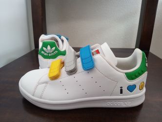New Adidas Lego Stan Smith size 13c Toddler $25