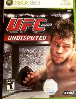 UFC 2009 Undisputed XBOX 360 Game