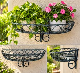 Wall planter. Plants not included.