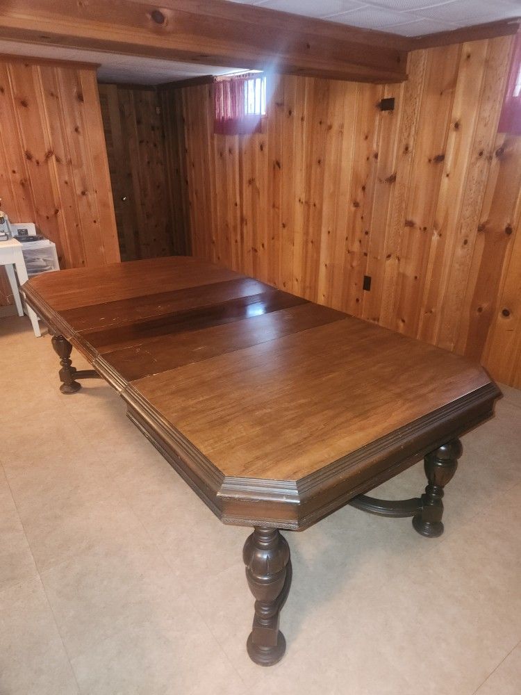 Solid Wooden Dining Table