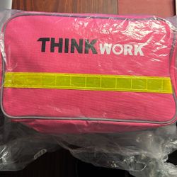 THINKWORK Car Emergency Kit for Teen Girl and Lady's Gifts, Pink Emergency Roadside Assistance kit with Pink Car Tool Set, 10FT Jumper, First Aid Kit,