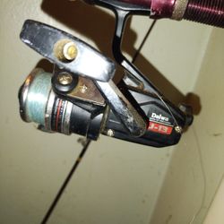 Darwin J-13 Reel & 7 Foot Fishing pole 