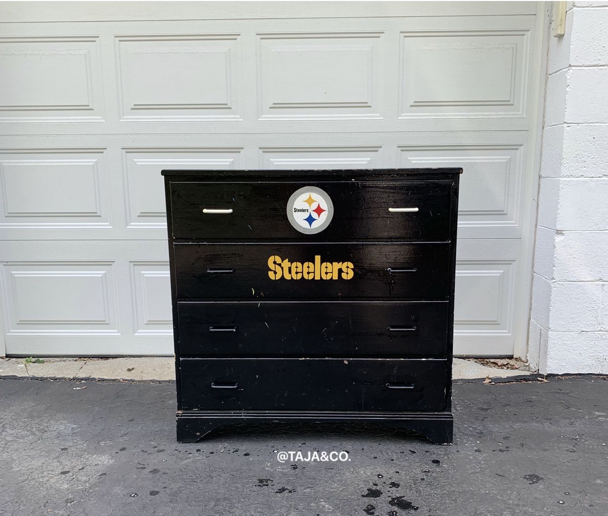 Custom loved STEELERS Dresser Drawer