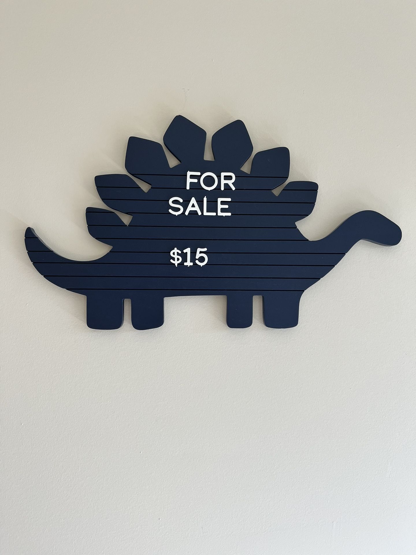 Dinosaur Letter Board