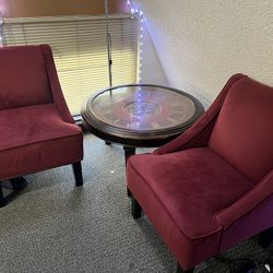 chair and table set