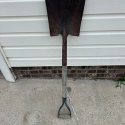 Flat Head Short Shovel Used 