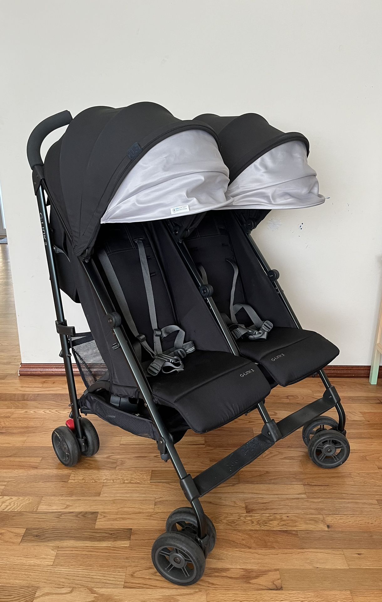 Uppababy G-Link Double Stroller - Excellent Condition!