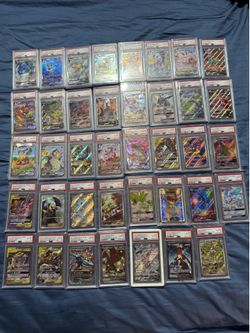 Pokemon PSA 10 Slabs