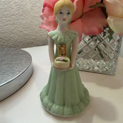 Growing Up Birthday Girl  Blonde Age 11 