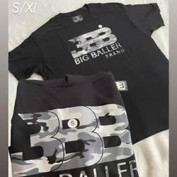 Big Baller Brand Black T-shirt 