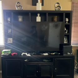 Entertainment Center..Long Chaise/ Couch