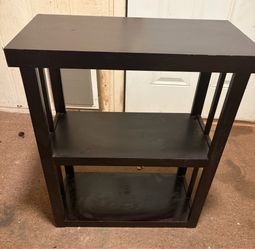 Black bookshelf/Aquarium Stand